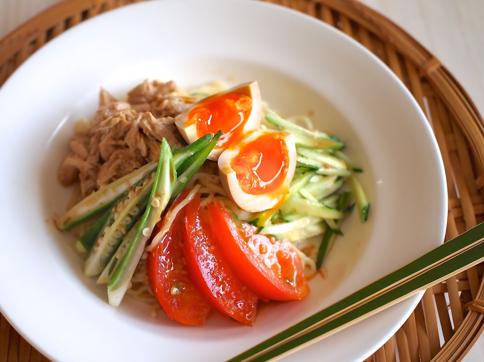 [Recipe] Sesame-Flavored Hiyashi Chuka: Cold Ramen - Japan Food Style