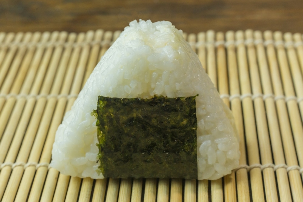 Japanese food Onigiri rice - one of the popular dishes in Japan