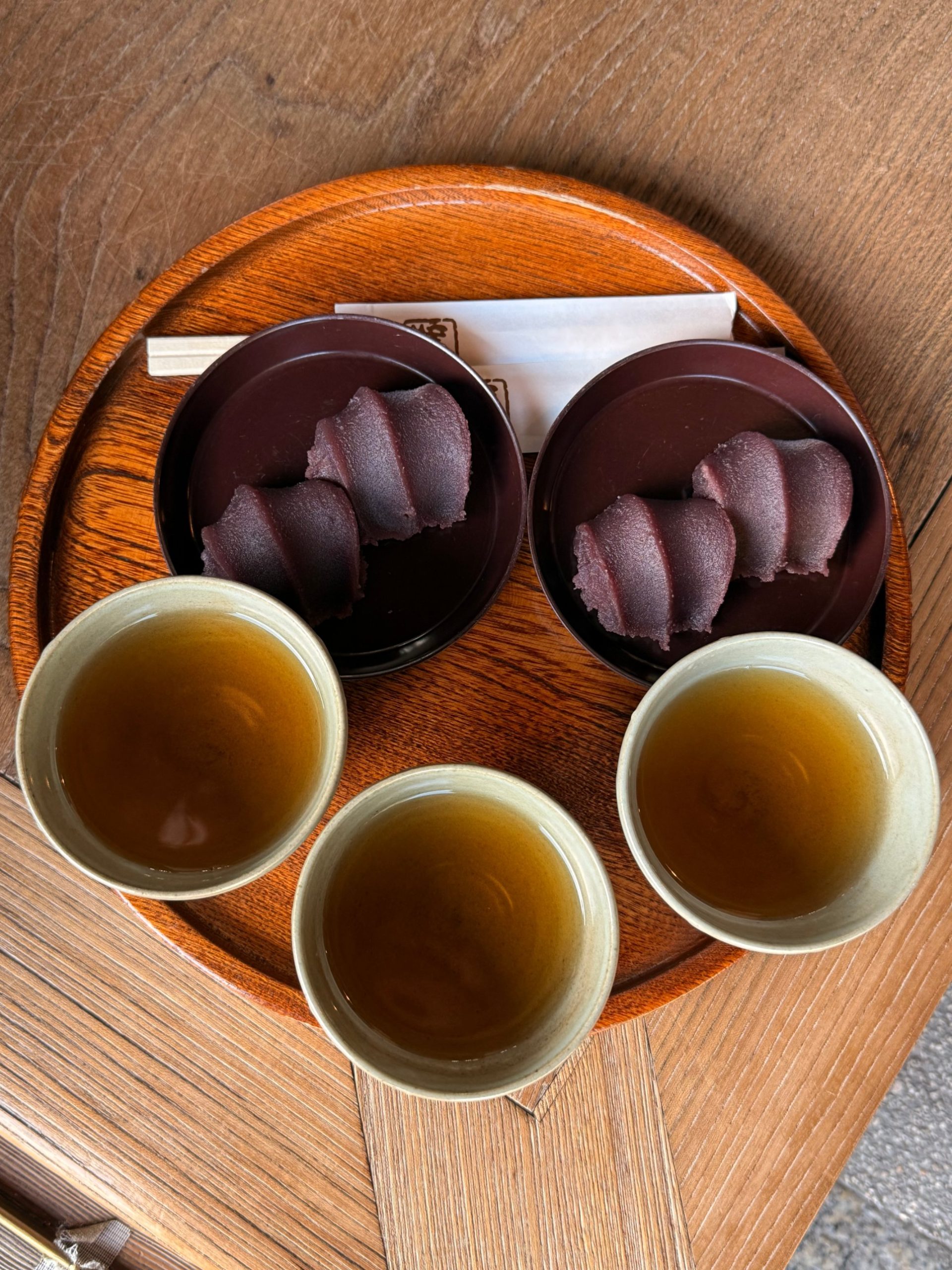 Akafuku Mochi at the Main Shop: Tea by the Isuzu River on Oharai-machi, Ise