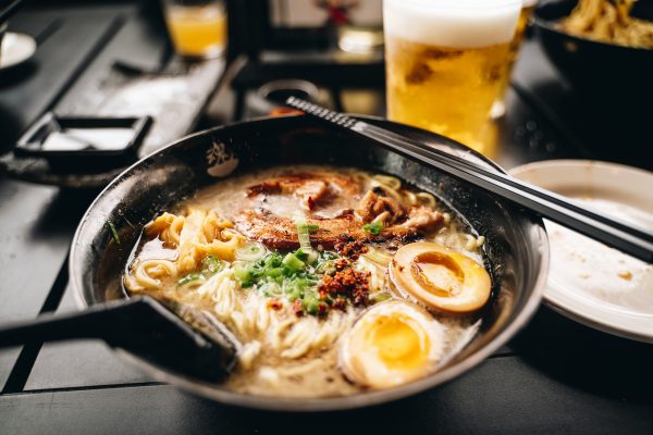 A bowl of ramen